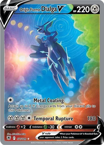 Origin Forme Dialga V (Alternate Full Art) 