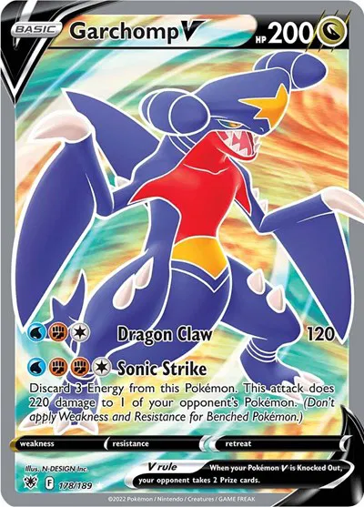 Garchomp V (Full Art) 