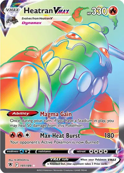 Heatran VMAX (Secret) 