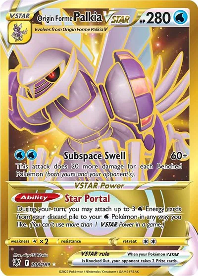 Origin Forme Palkia VSTAR 