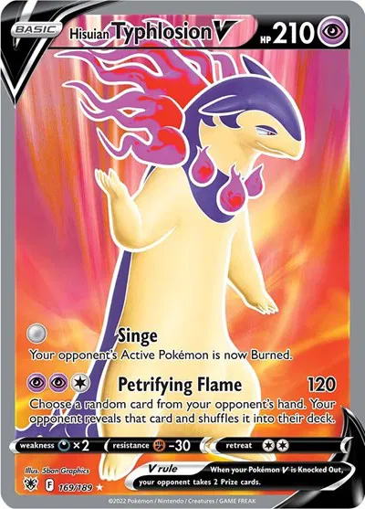 Hisuian Typhlosion V (Full Art) 