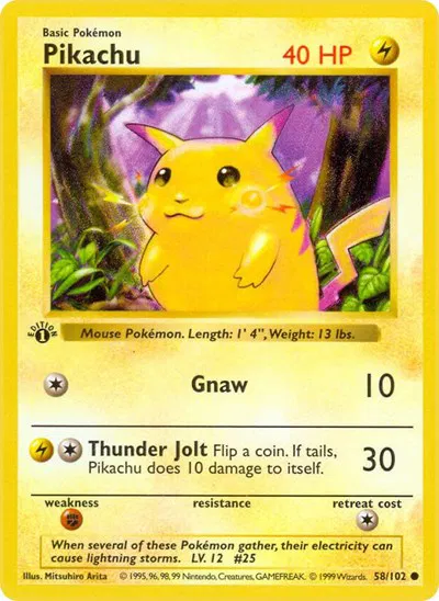 Pikachu (Yellow Cheeks) 