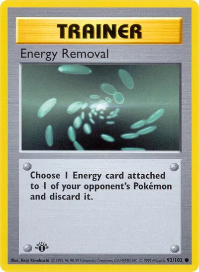 Energy Removal 