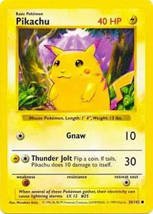 Pikachu (Red Cheeks) 