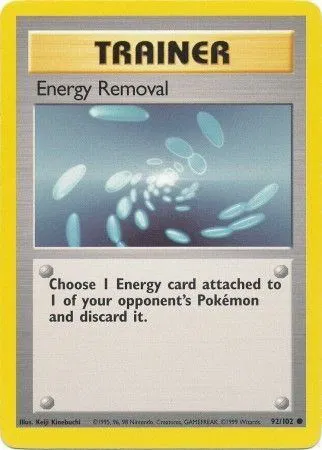Energy Removal 