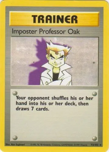 Imposter Professor Oak 