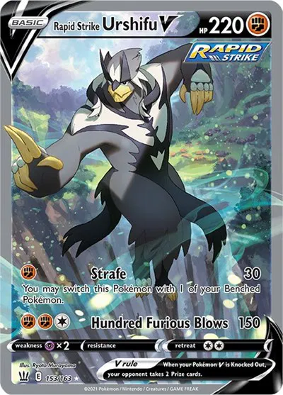 Rapid Strike Urshifu V (Alternate Full Art) 