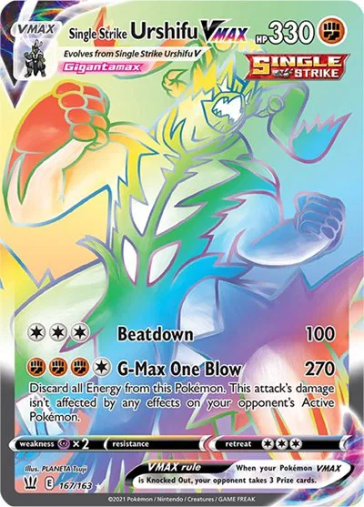 Single Strike Urshifu VMAX (Secret) 