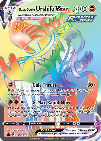 Rapid Strike Urshifu VMAX (Secret) 