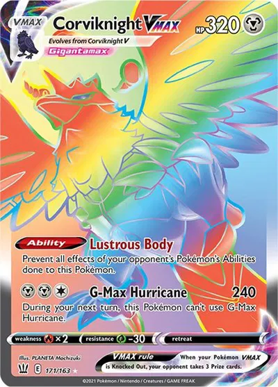 Corviknight VMAX (Secret) 