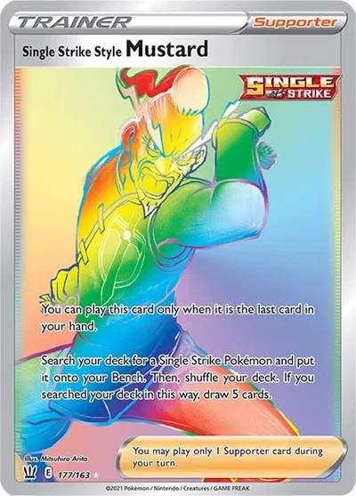 Single Strike Style Mustard (Secret) 