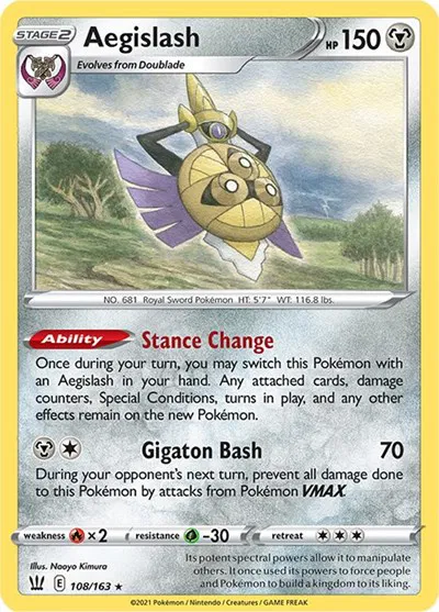 Aegislash (108) 
