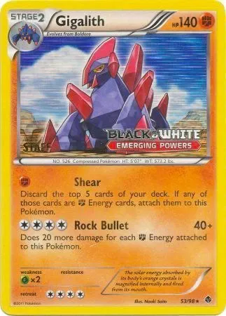 Gigalith (Staff Prerelease) 
