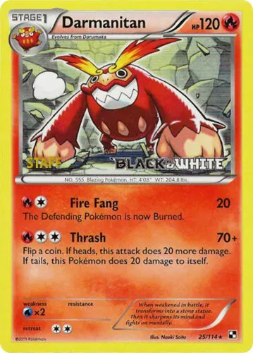 Darmanitan (Staff Prerelease) 