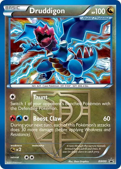 Druddigon (Team Plasma) (Cosmos Holo) 