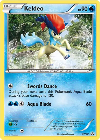 Keldeo (Non Holo) 
