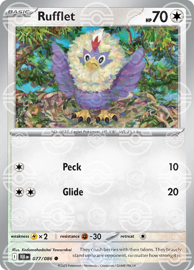 Rufflet (Poke Ball Pattern) 