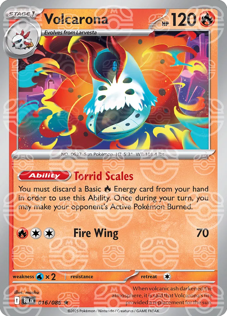 Volcarona (Master Ball Pattern) 
