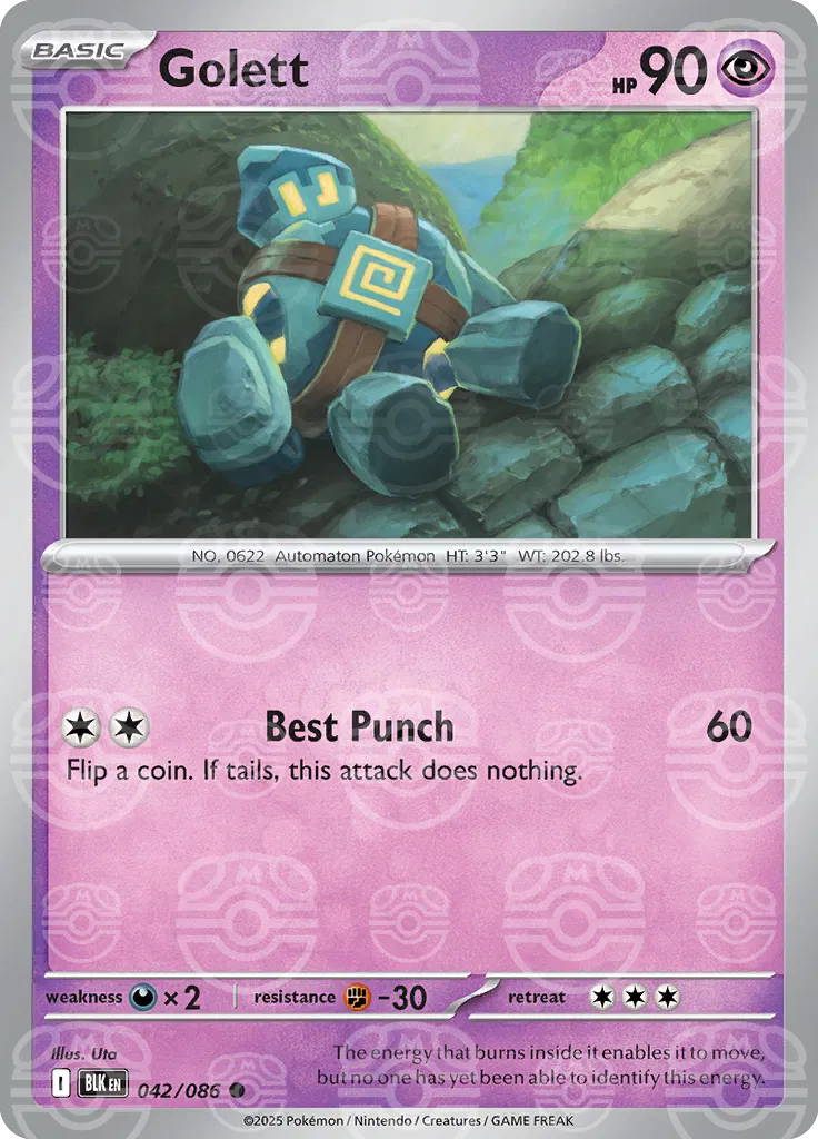 Golett (Master Ball Pattern) 
