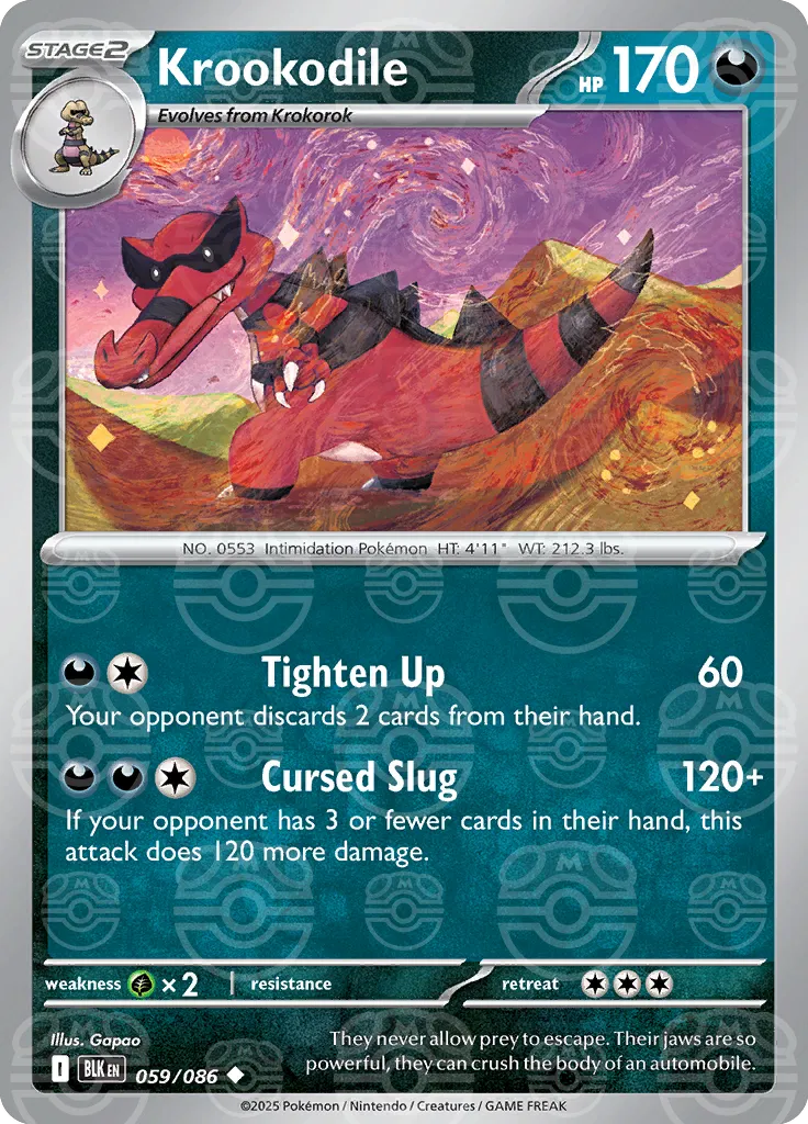 Krookodile (Master Ball Pattern) 