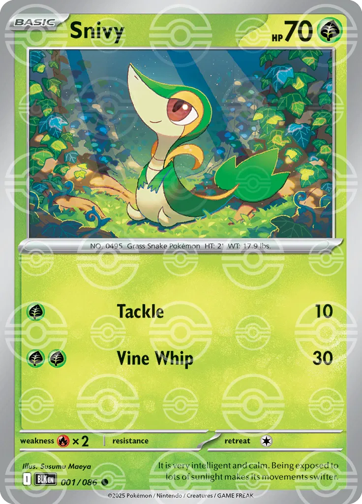 Snivy (Poke Ball Pattern) 