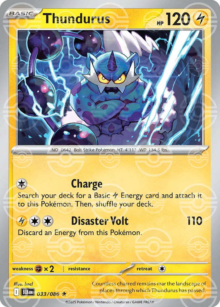 Thundurus (Poke Ball Pattern) 