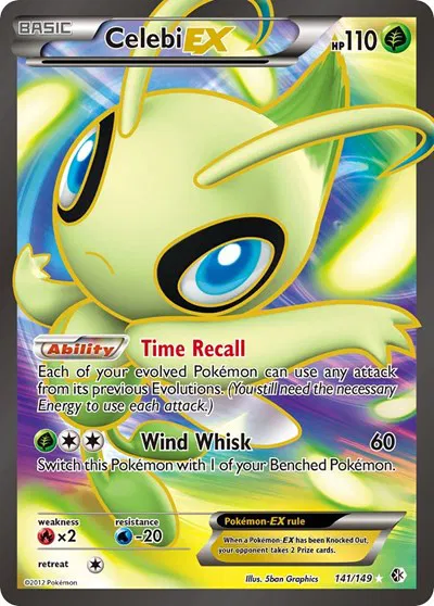 Celebi EX (141 Full Art) 
