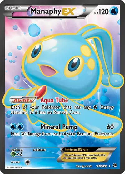 Manaphy EX (Full Art) 