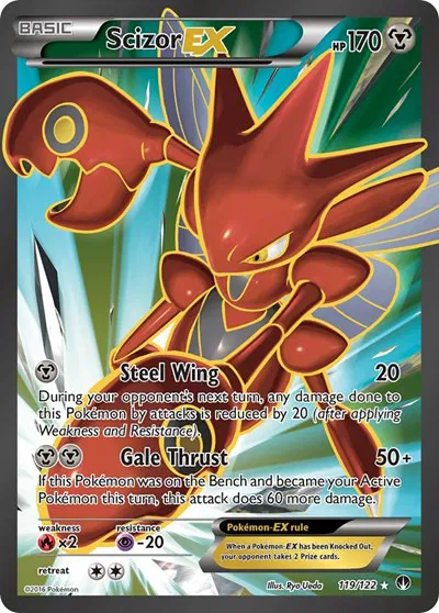 Scizor EX (Full Art) 