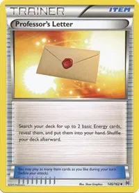 Professor's Letter 