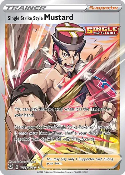 Single Strike Style Mustard 