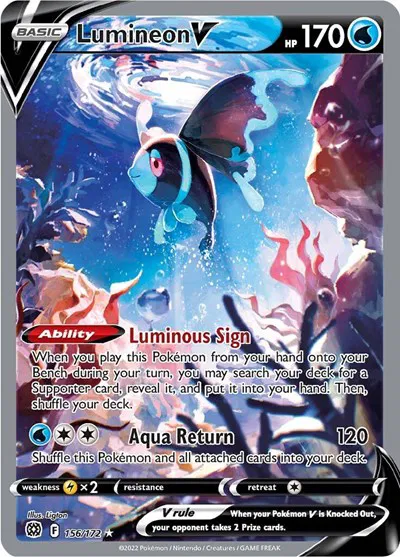 Lumineon V (Alternate Full Art) 