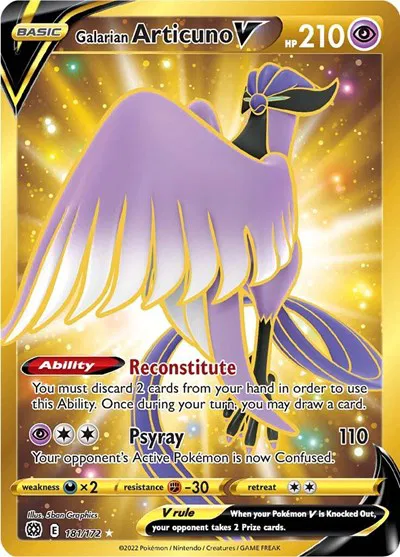 Galarian Articuno V (Secret) 