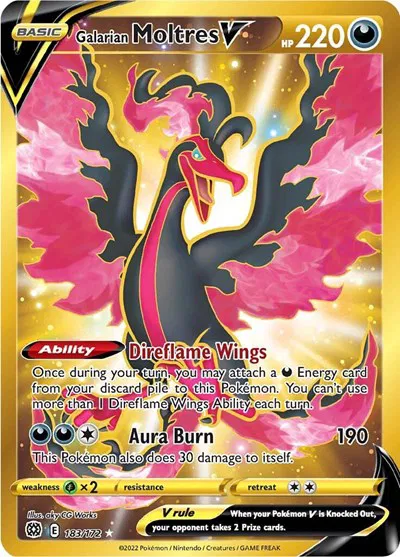 Galarian Moltres V (Secret) 