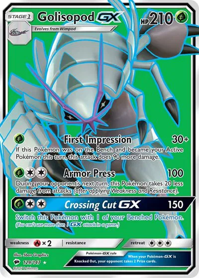 Golisopod GX (Full Art) 