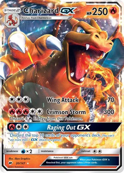 Charizard GX 