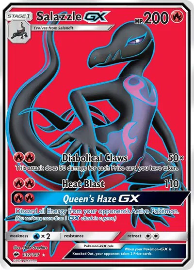 Salazzle GX (Full Art) 