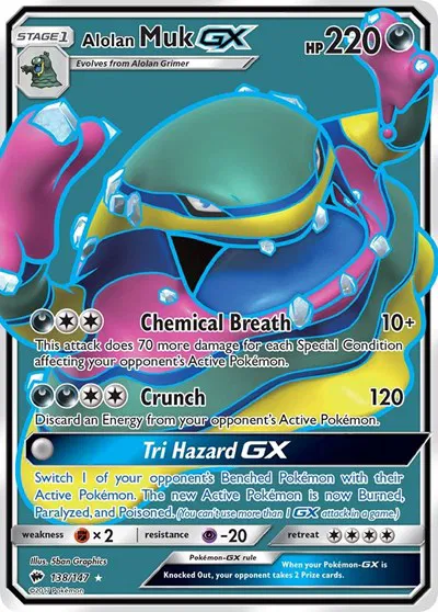 Alolan Muk GX (Full Art) 