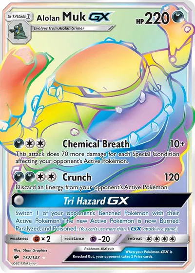 Alolan Muk GX (Secret) 