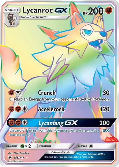 Lycanroc GX (Secret) 