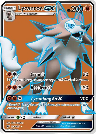 Lycanroc GX (Full Art) 