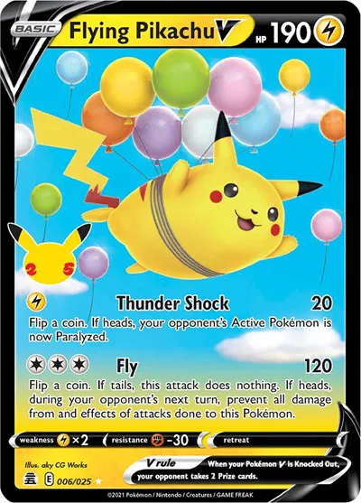 Flying Pikachu V 