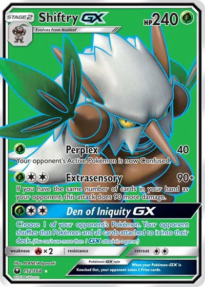 Shiftry GX (Full Art) 