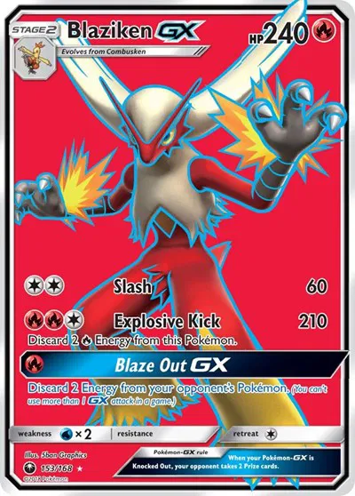 Blaziken GX (Full Art) 