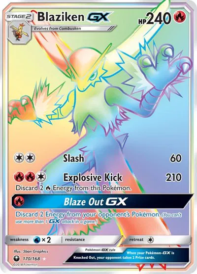 Blaziken GX (Secret) 