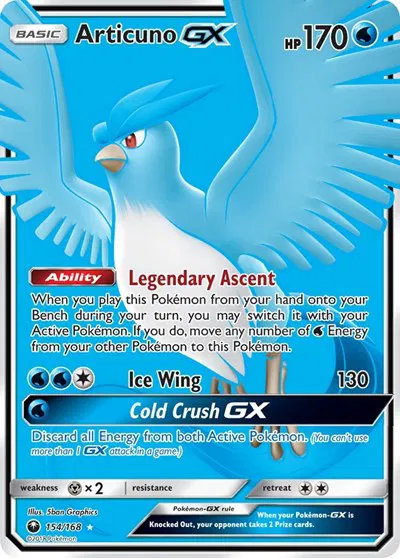 Articuno GX (Full Art) 