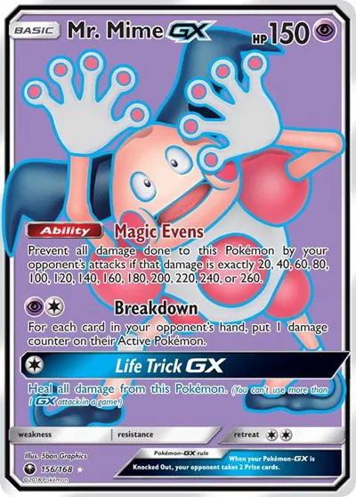 Mr. Mime GX (Full Art) 