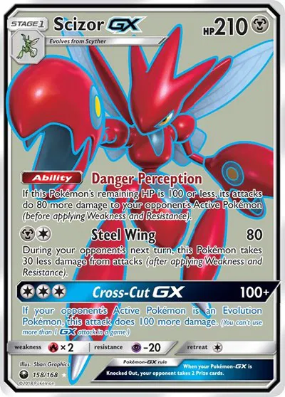 Scizor GX (Full Art) 