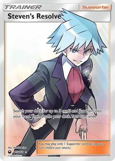 Steven's Resolve (Full Art) 