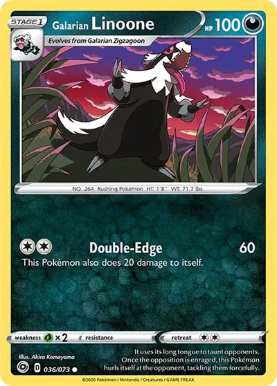 Galarian Linoone 